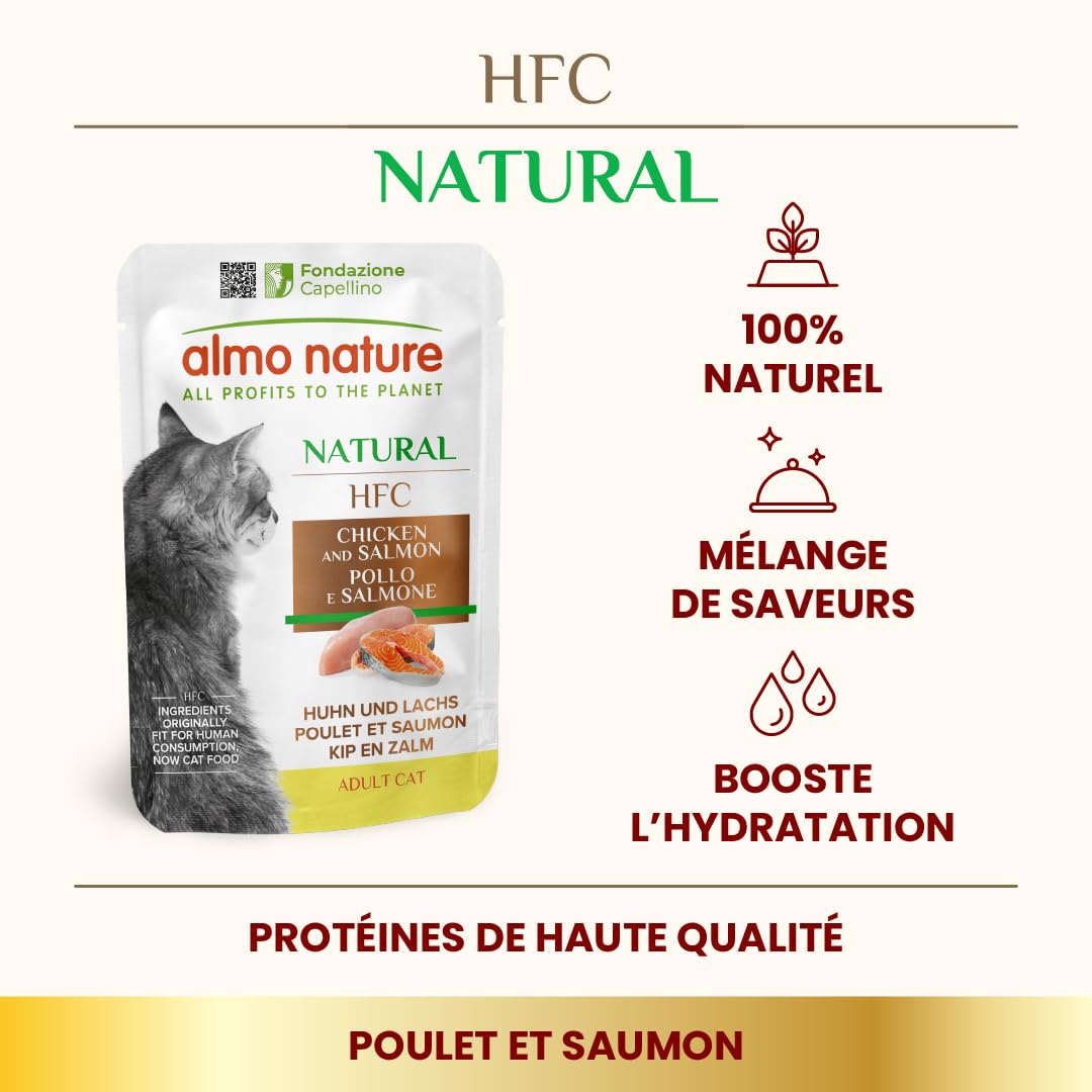 almo-nature-hfc-natural-sachet-chat-poulet-saumon-24x55g image 2