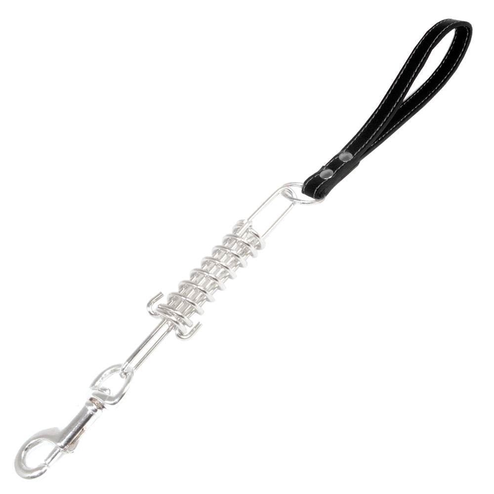 arquivet-laisse-chien-cha-ne-m-tal-3-mm-40-cm-noire image 1