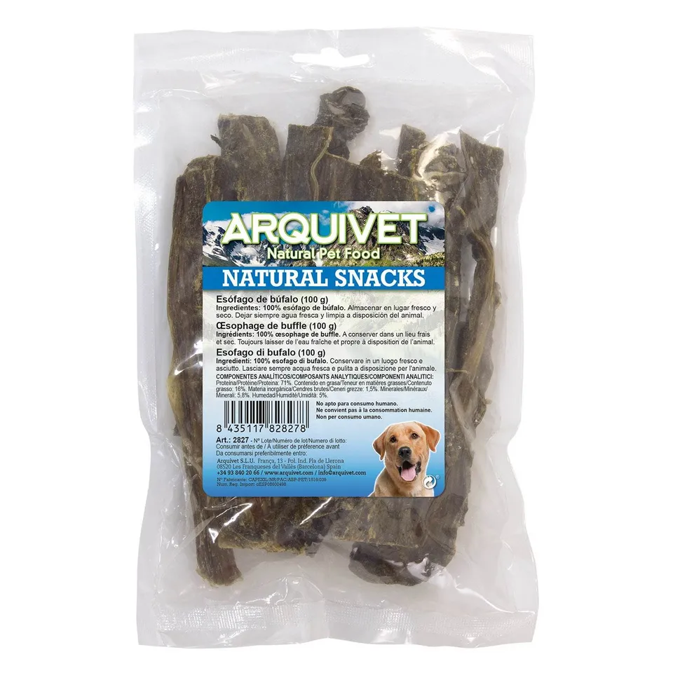 arquivet-sophage-de-buffle-friandise-chien-100-g image 1