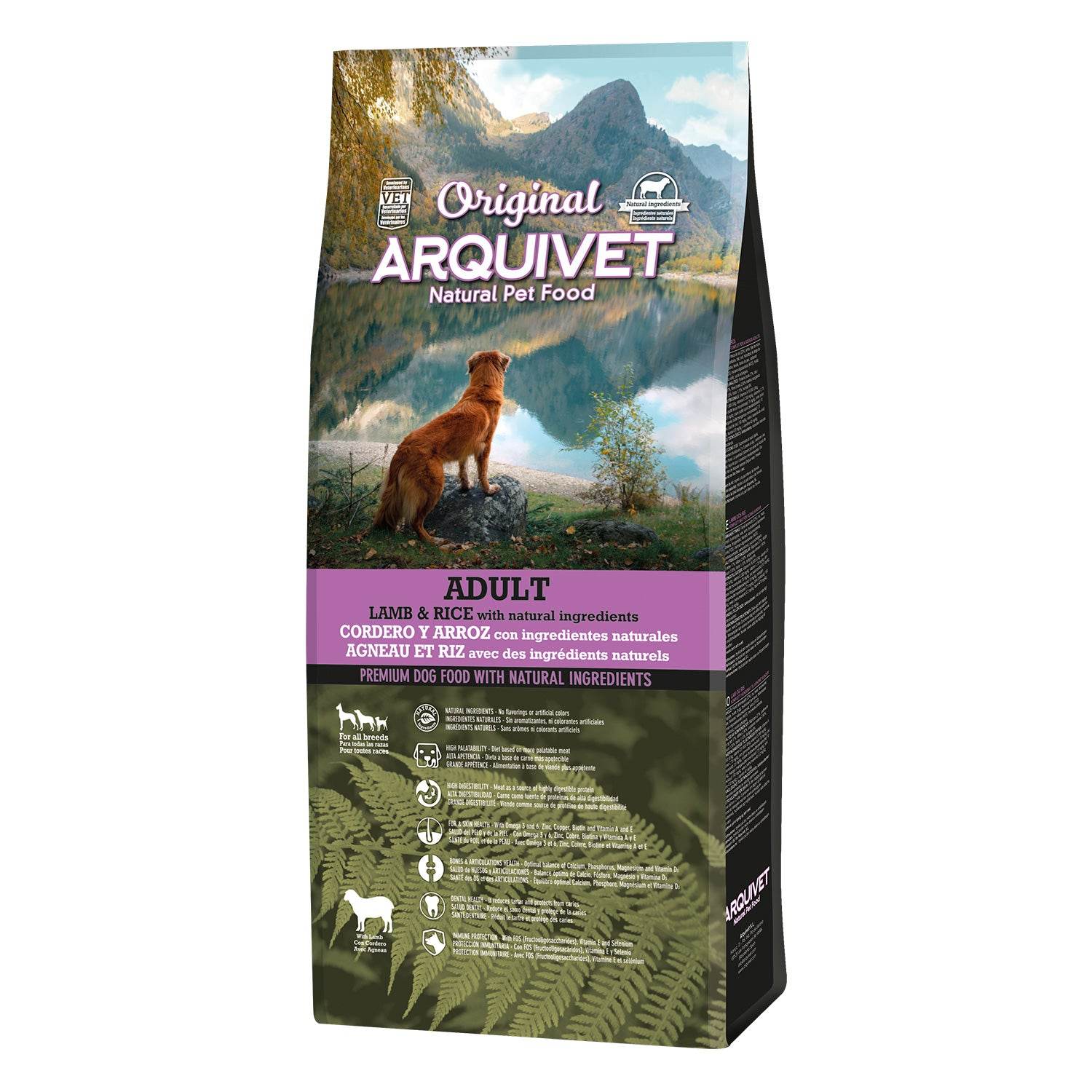 arquivet-original-croquettes-agneau-riz-chien-adulte-3-kg-premium image 5