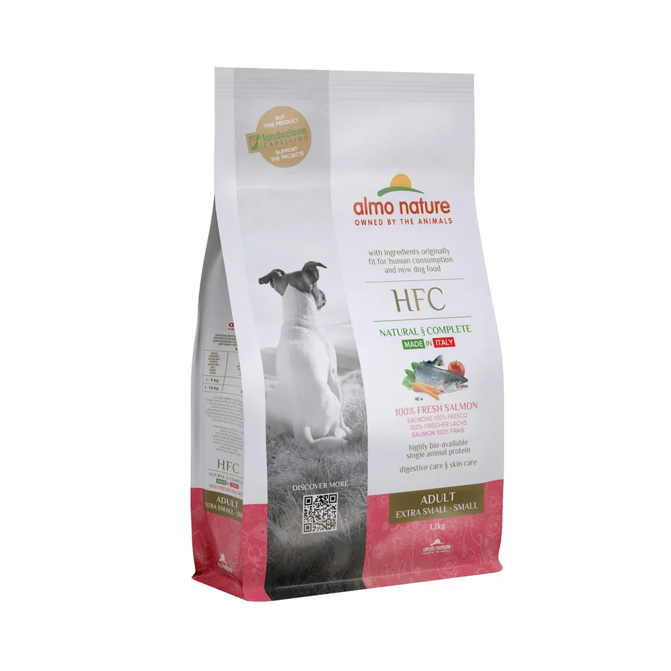 almo-nature-hfc-adult-croquettes-chien-saumon-xs-s-sans-ogm image 1