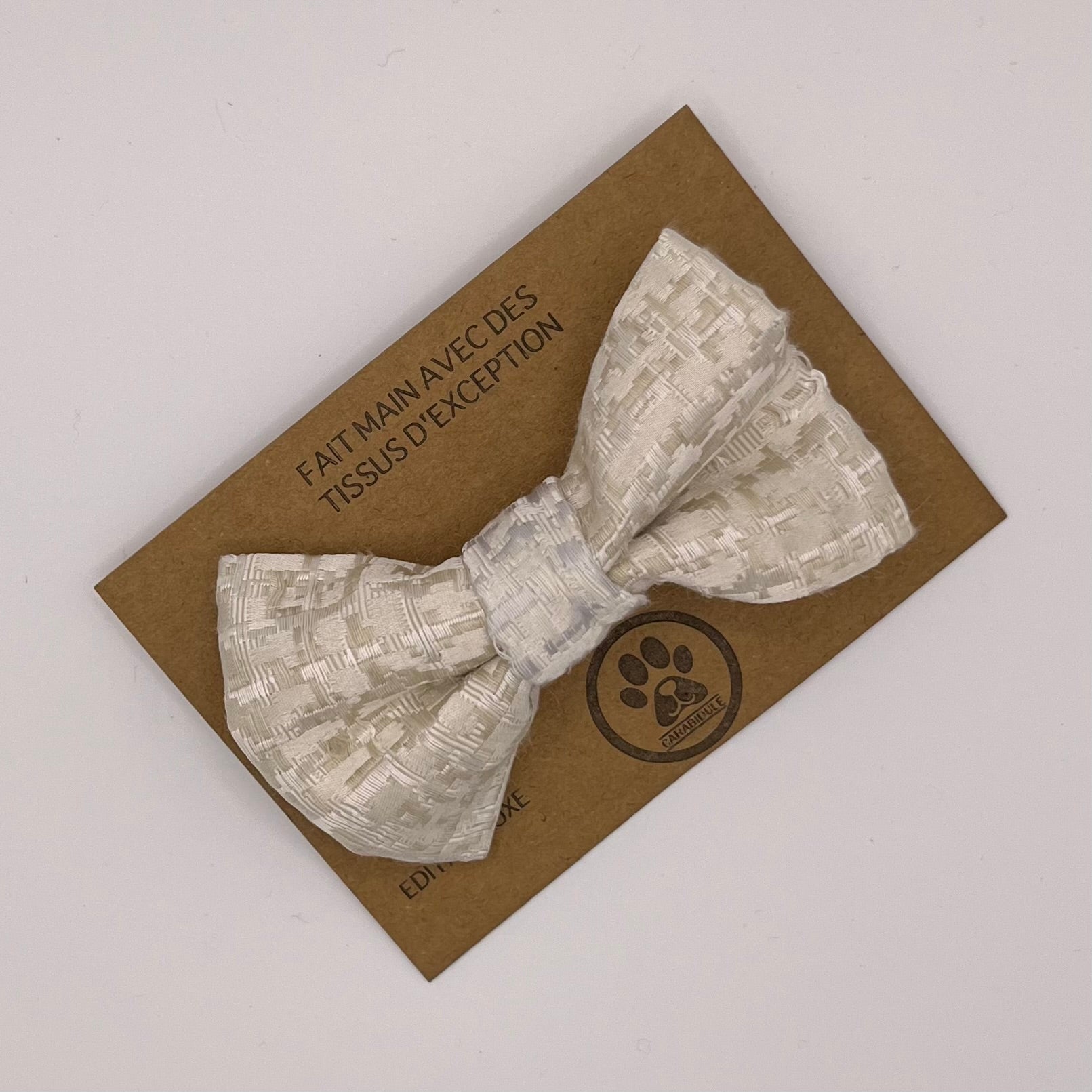 carabidule-dition-luxe-noeud-papillon-chien-chat-vert-fait-main image 2