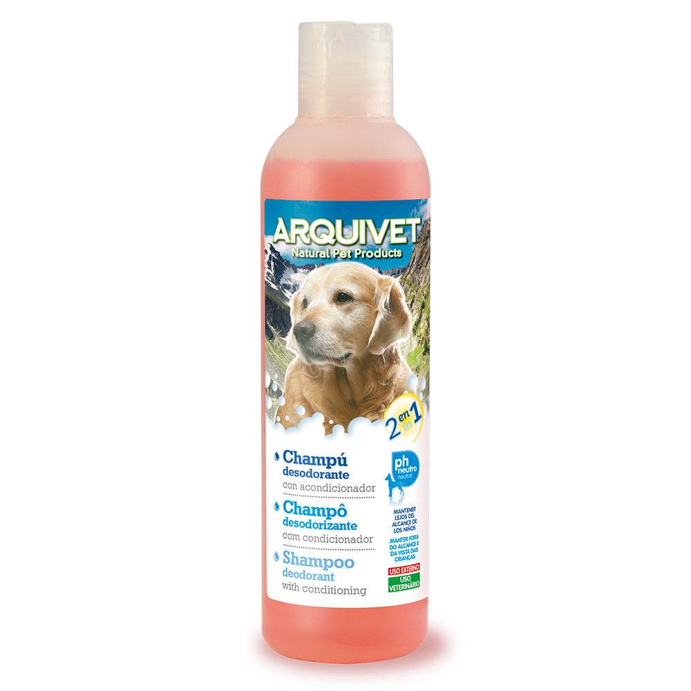 arquivet-shampoing-chien-2-en-1-d-odorant-250-ml image 1