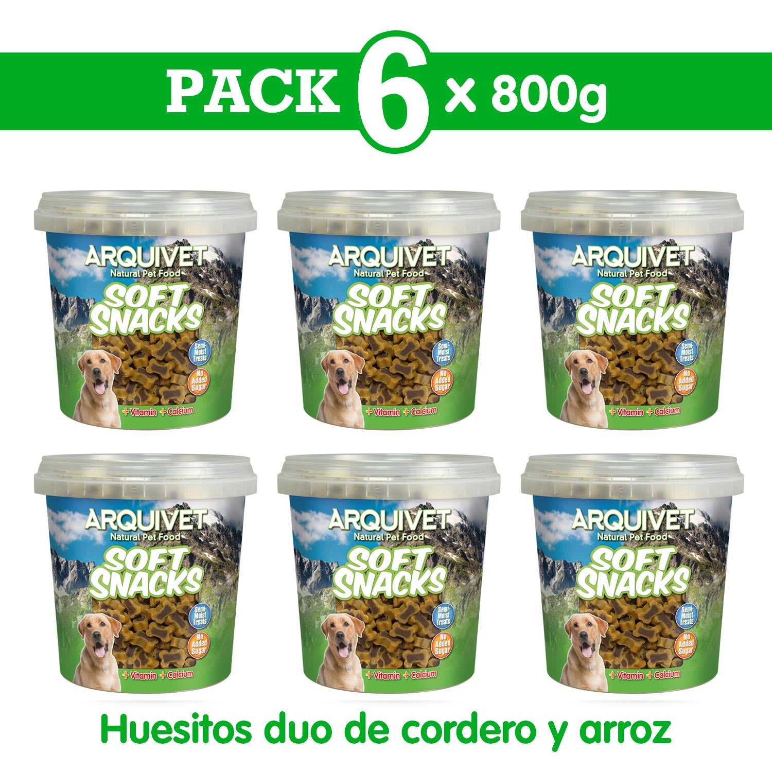 arquivet-dog-snacks-duo-bones-agneau-riz-friandise-chien-100-gr image 6