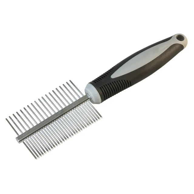 arquivet-peigne-double-chien-21-cm-poils-toutes-races image 1