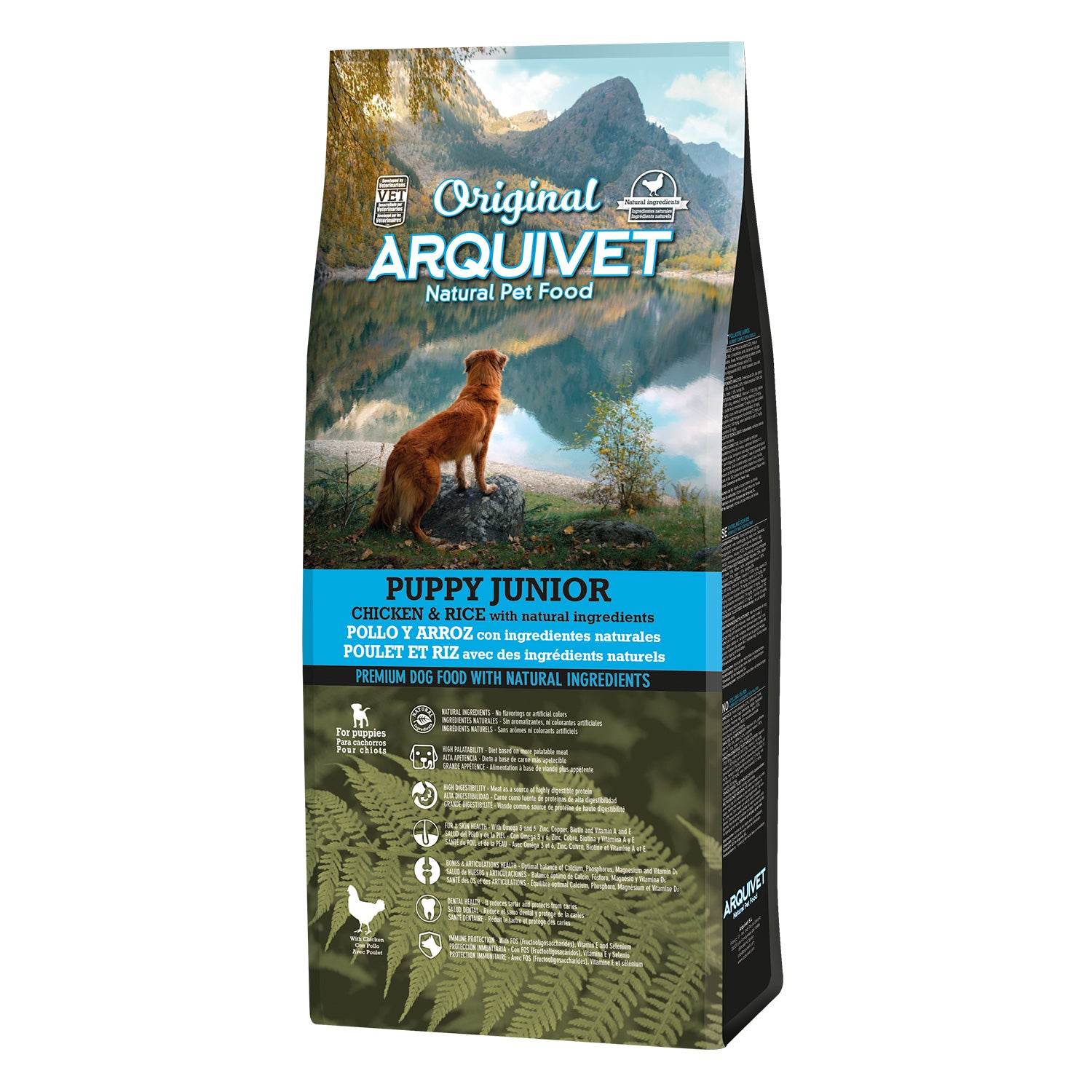arquivet-original-croquettes-chiot-poulet-riz-3-kg image 5