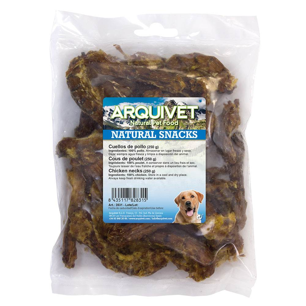 arquivet-cous-de-poulet-friandise-chien-250-g-croquant image 1