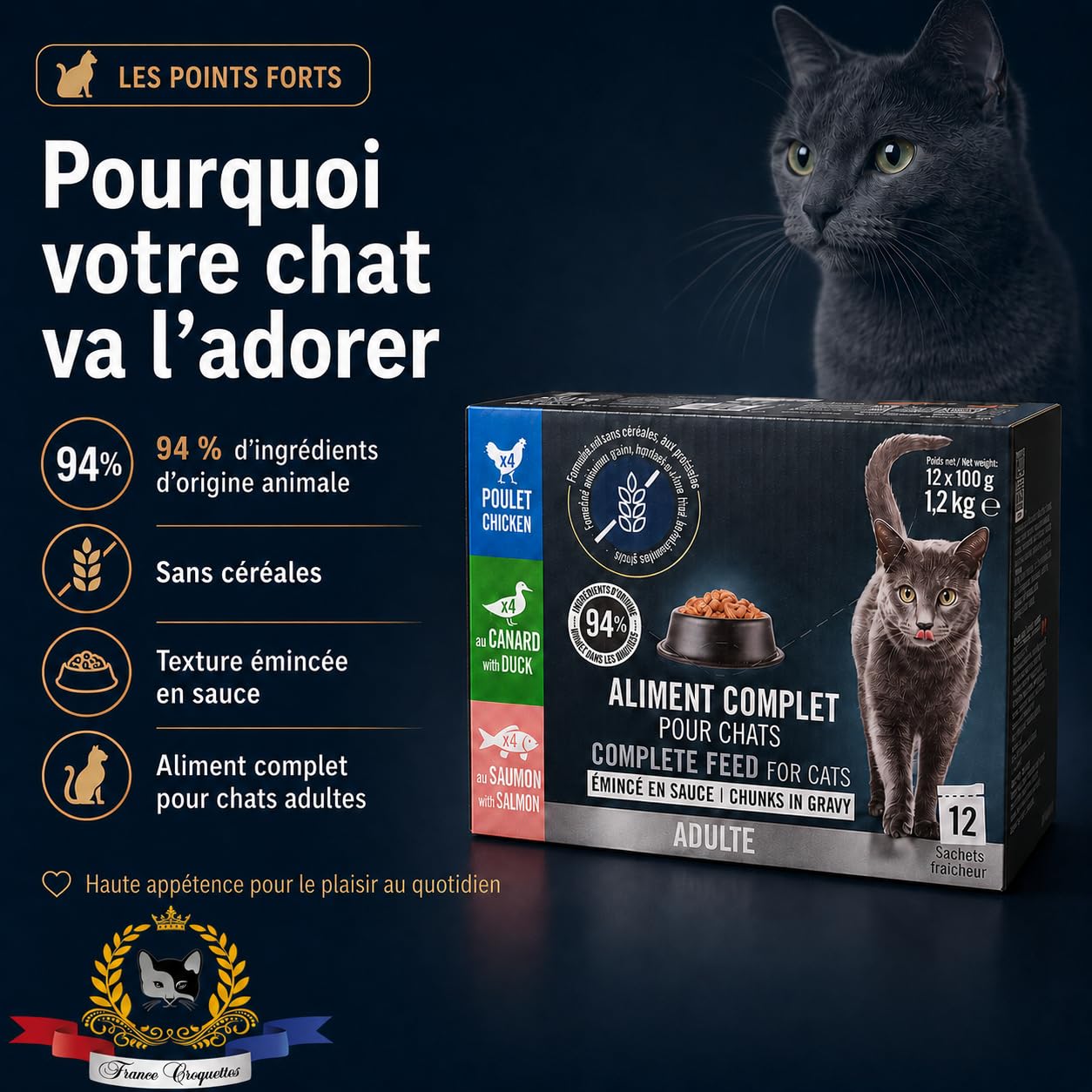 france-croquettes-minc-sauce-p-t-e-chat-12x100g-poulet-canard image 3