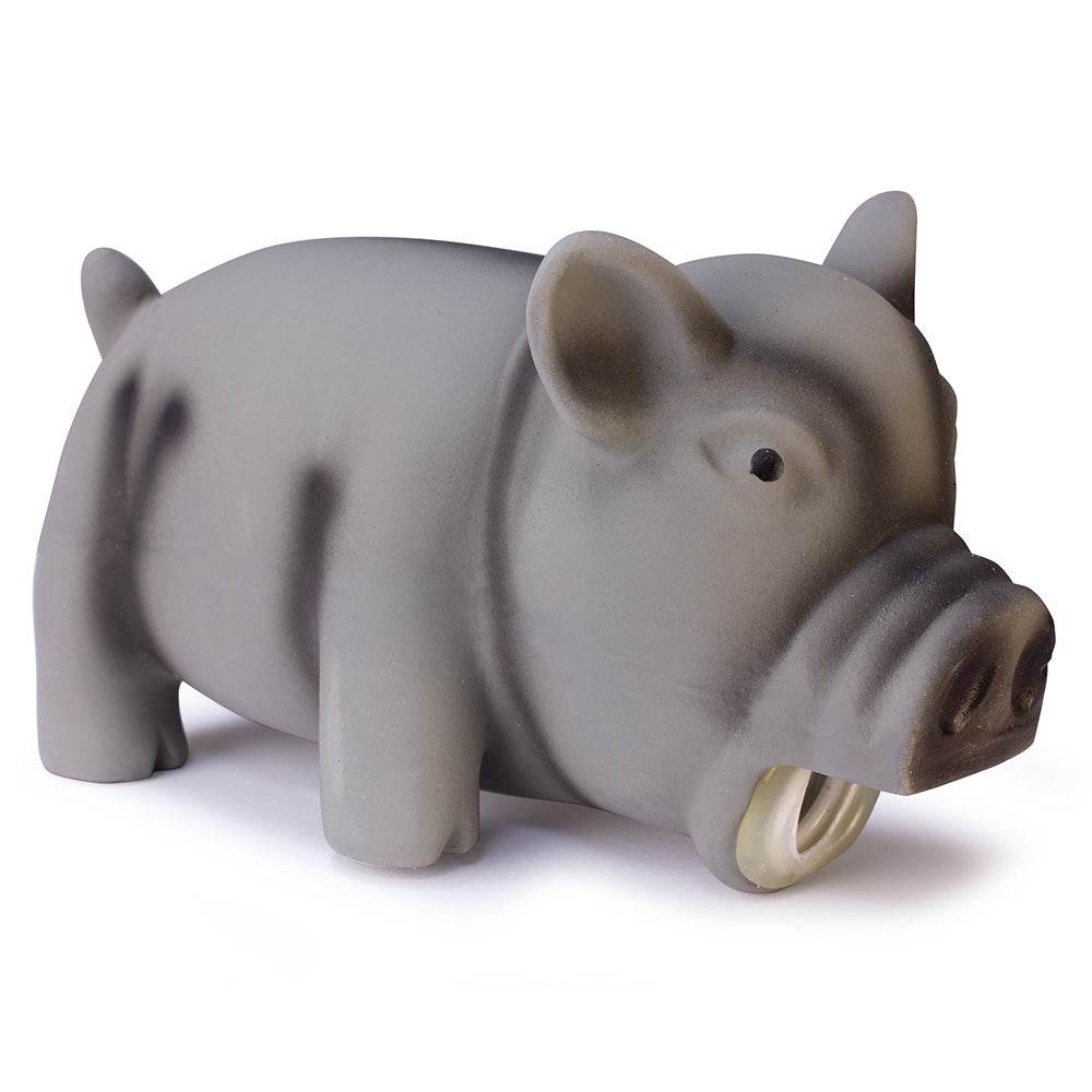 arquivet-dog-toys-cochon-en-latex-jouet-chien-rose-sonore image 2