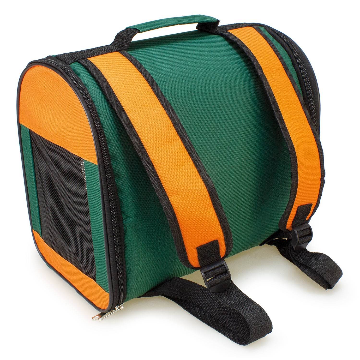 arquivet-sac-transport-chien-vert-5-kg-pliable-32x23x21-cm image 3