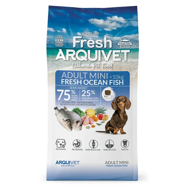 arquivet-fresh-croquette-chien-mini-poisson-1-kg image 1