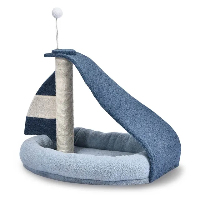 arquivet-boat-griffoir-bateau-chat-57x40x46-cm image 1