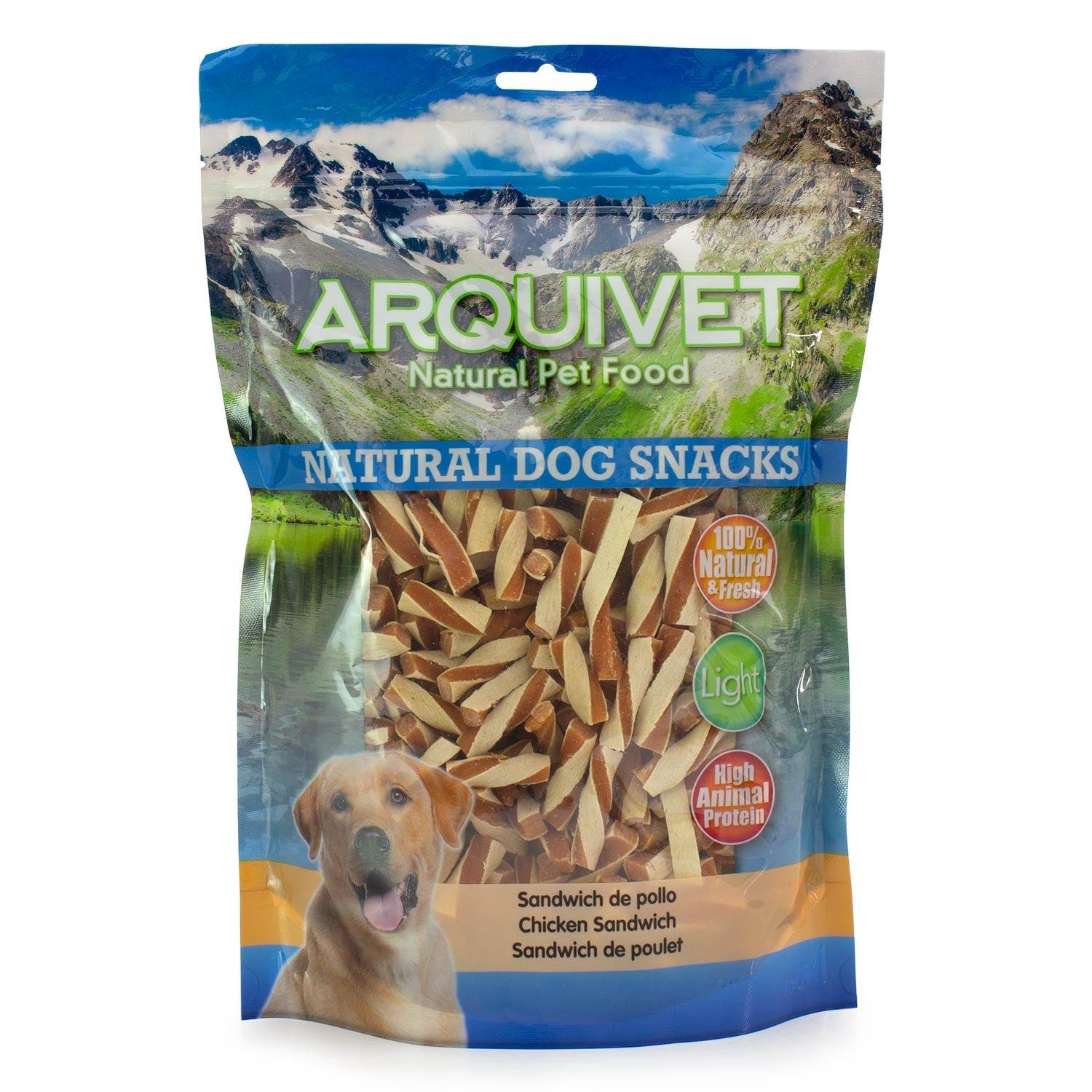 arquivet-sandwich-poulet-snack-chien-naturel-100-g image 4