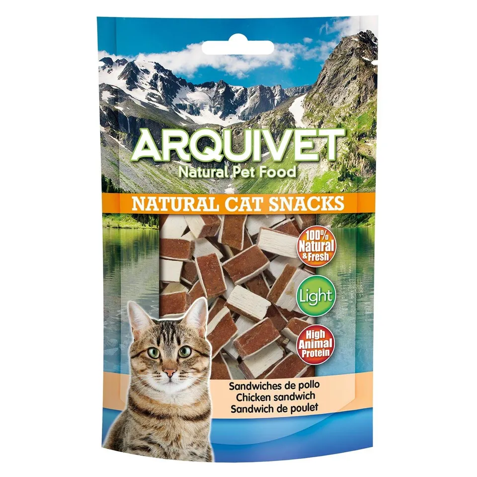arquivet-sandwiches-poulet-friandise-chat-50-g-light-prot-in image 1
