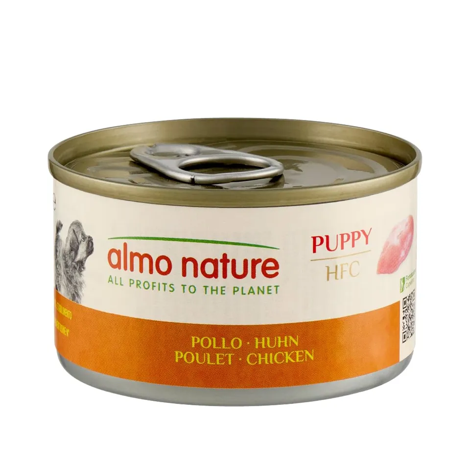 almo-nature-hfc-puppy-p-t-e-chiot-poulet-croissance-sans-gluten image 1