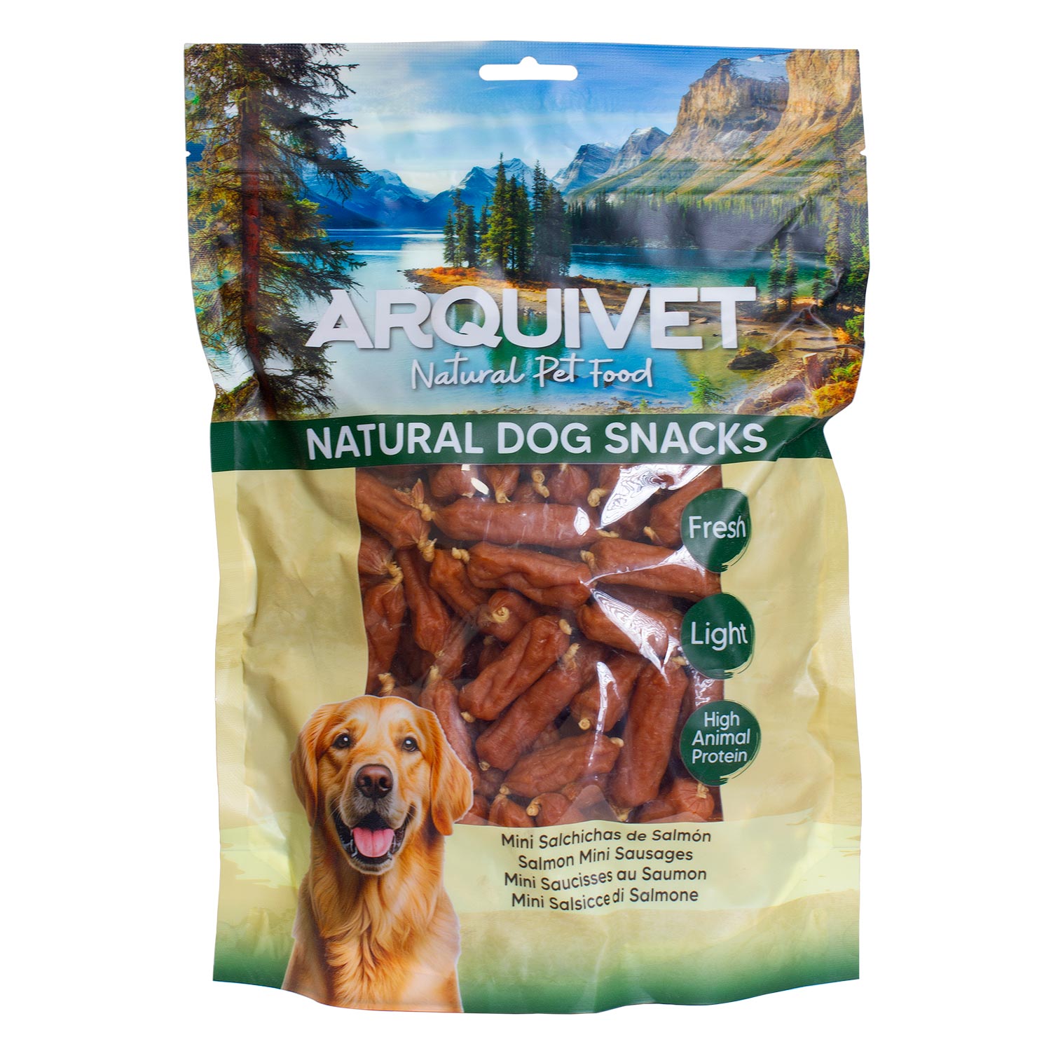 arquivet-mini-saucisses-saumon-friandise-chien-100-g-naturel image 4