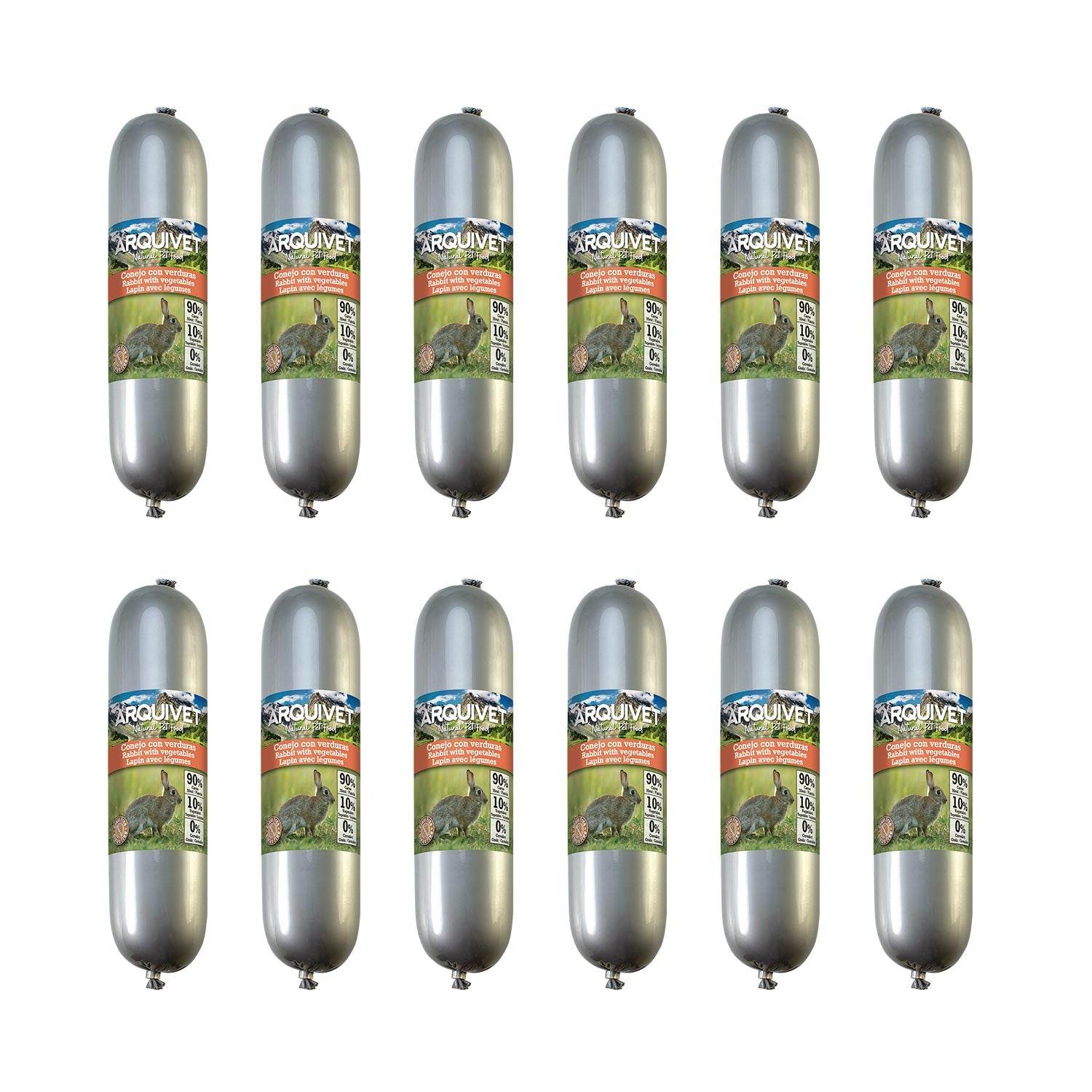 arquivet-saucisse-friandise-chien-lapin-l-gumes-500g-90-viande image 4