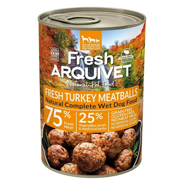 arquivet-boulettes-dinde-chien-frais-400-g-sans-gluten image 1