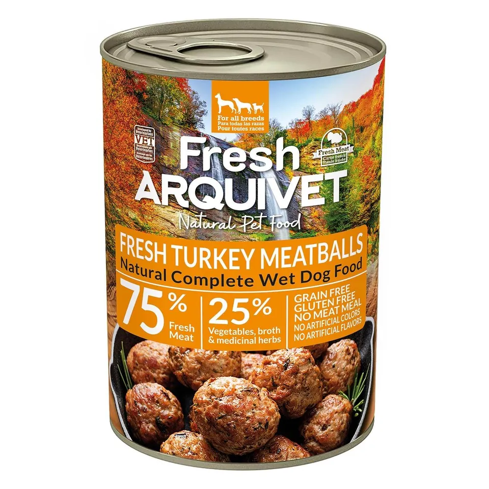 arquivet-boulettes-dinde-chien-frais-400-g-sans-gluten image 1