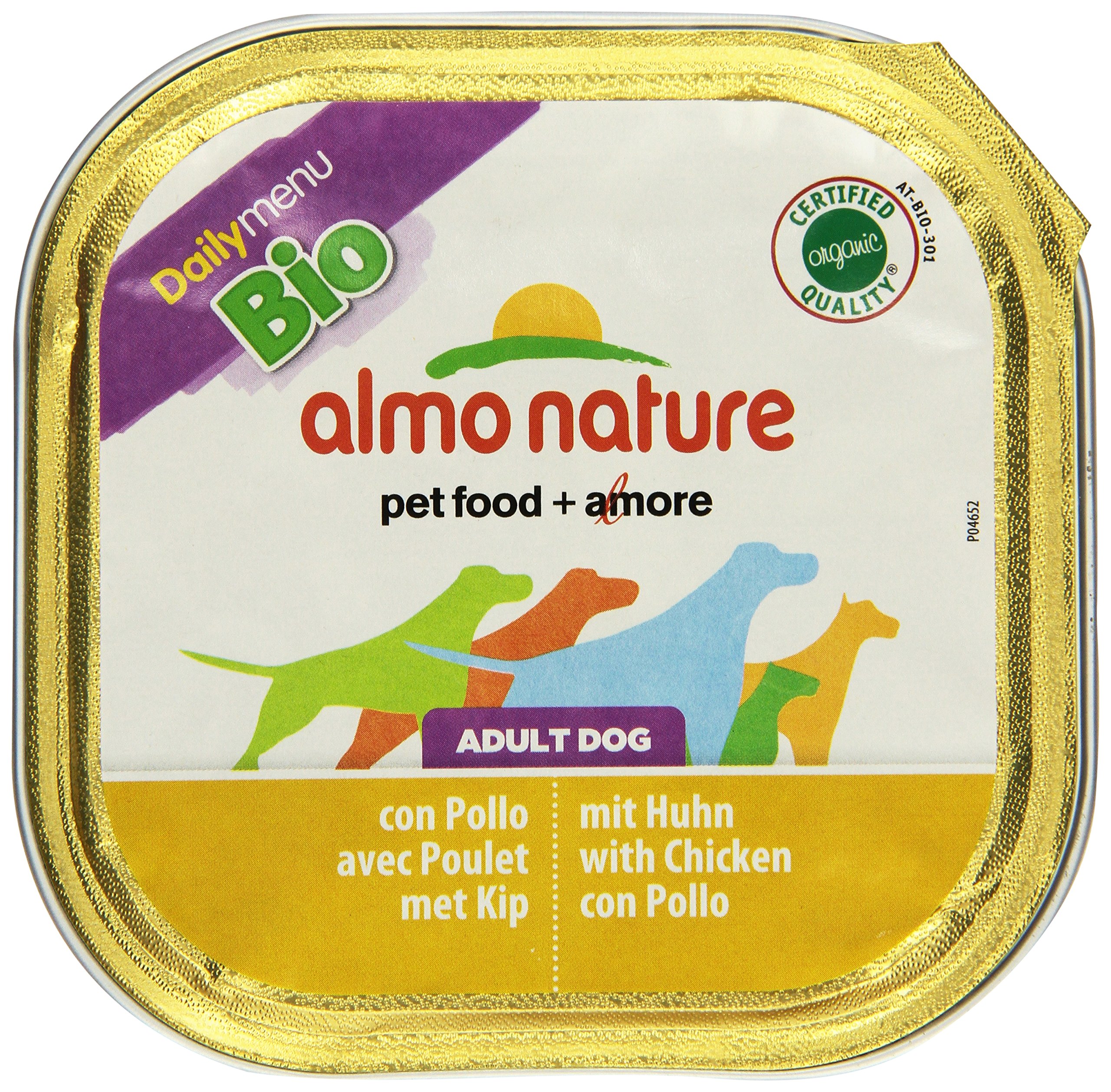 almo-nature-bio-organic-p-t-chien-poulet-9x300g-bio image 1