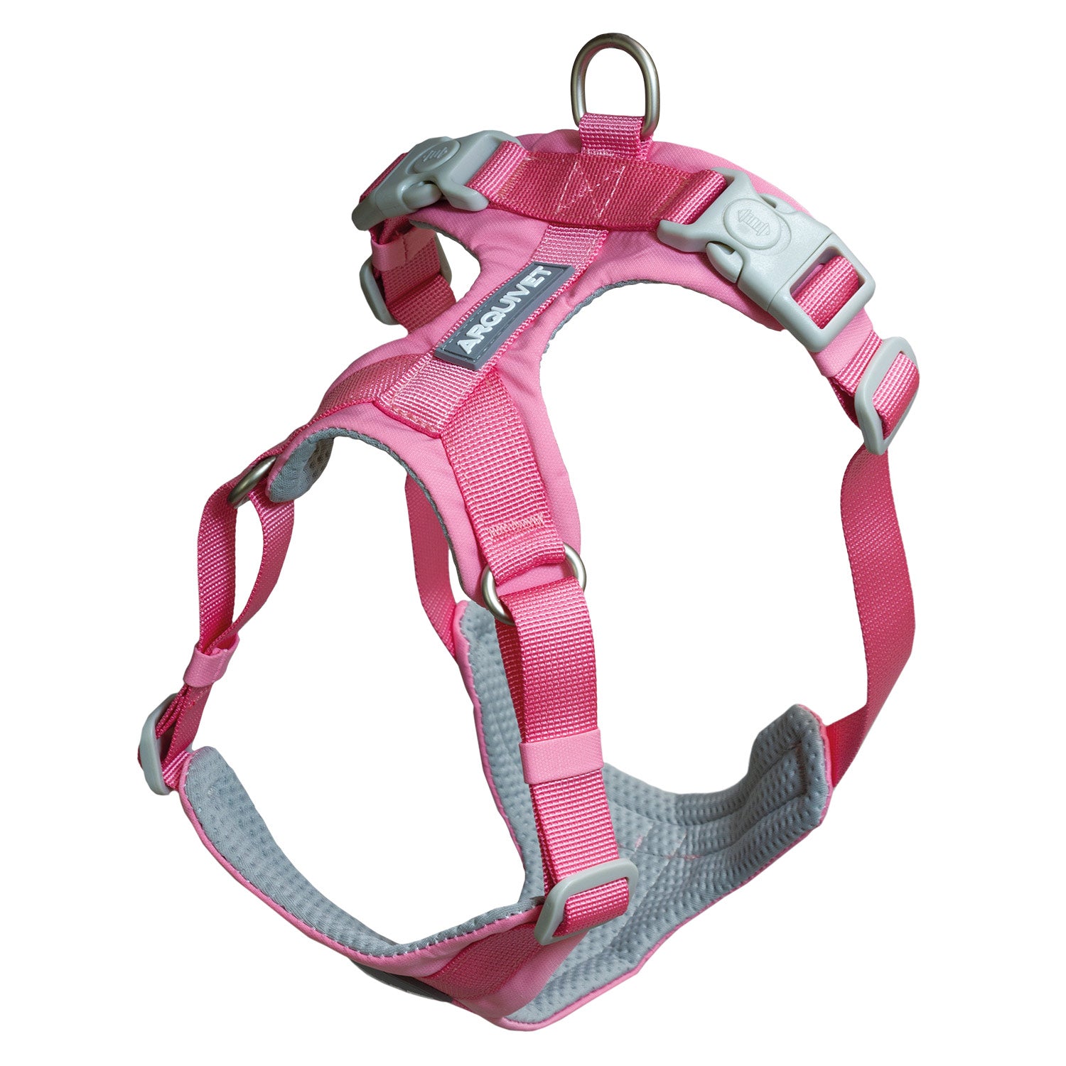 arquivet-harnais-roma-light-chien-rose-s-40-49-cm image 1