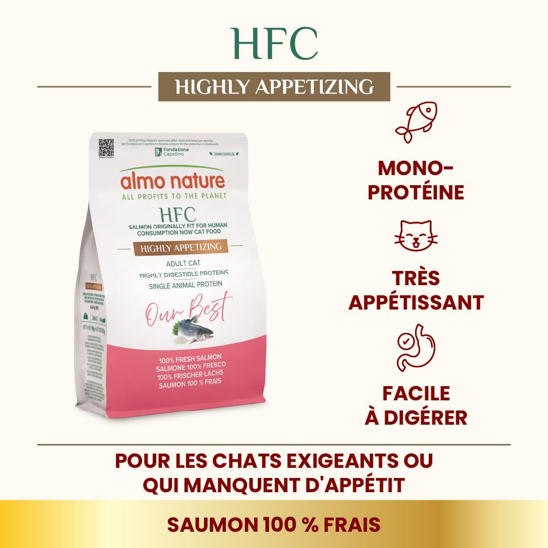 almo-nature-hfc-our-best-croquettes-chat-saumon-300g-sans-gluten image 2