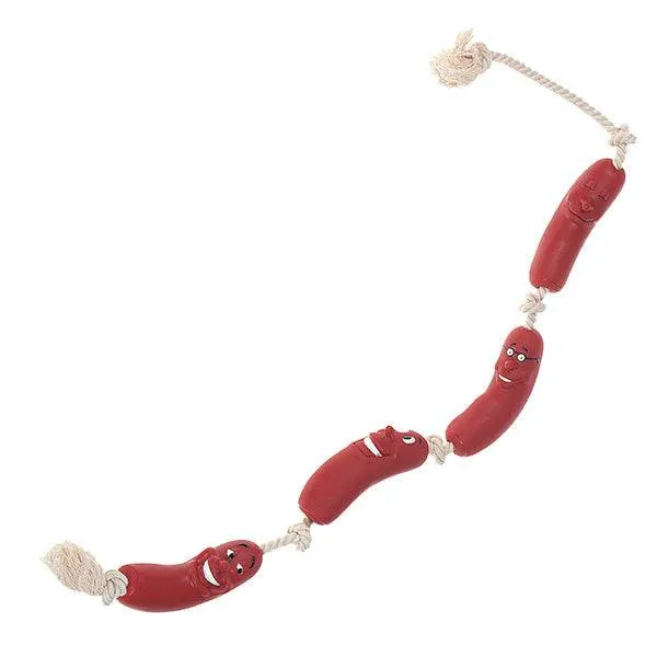 arquivet-sausage-jouet-chien-cha-ne-saucisses-m-cher-67-cm image 1