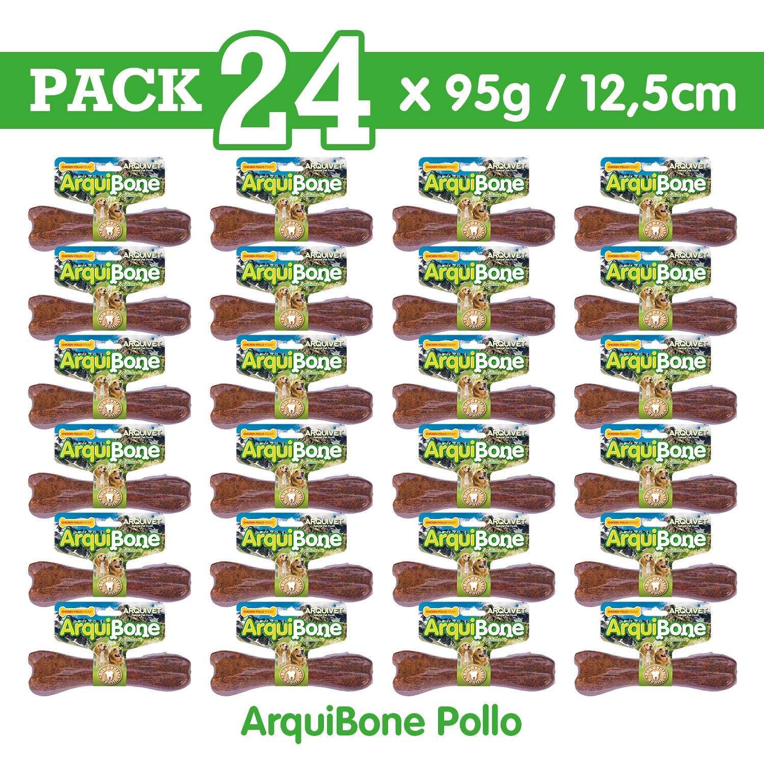 arquivet-arquibone-os-poulet-chien-12-cm-95-g image 2