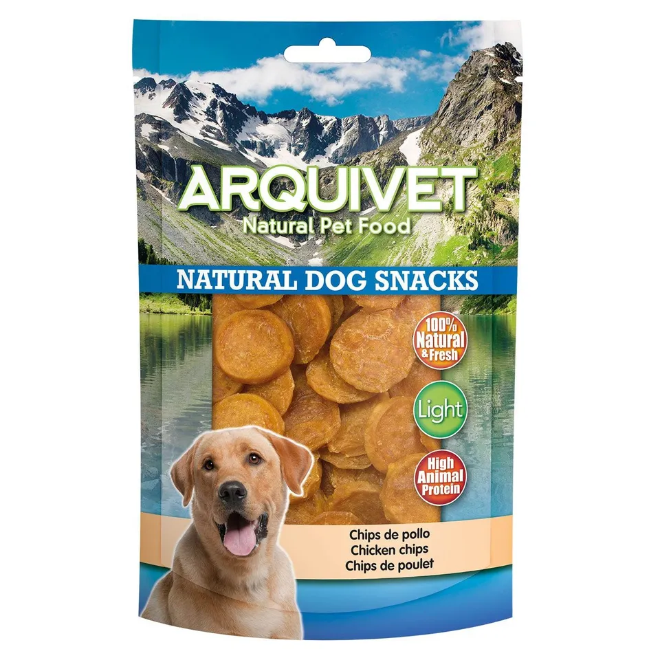 arquivet-chicken-chips-friandise-chien-poulet-100-g image 1