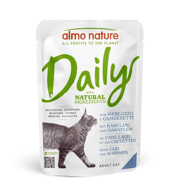 almo-nature-daily-p-t-e-chat-morue-crevettes-30x70g-sauce image 1