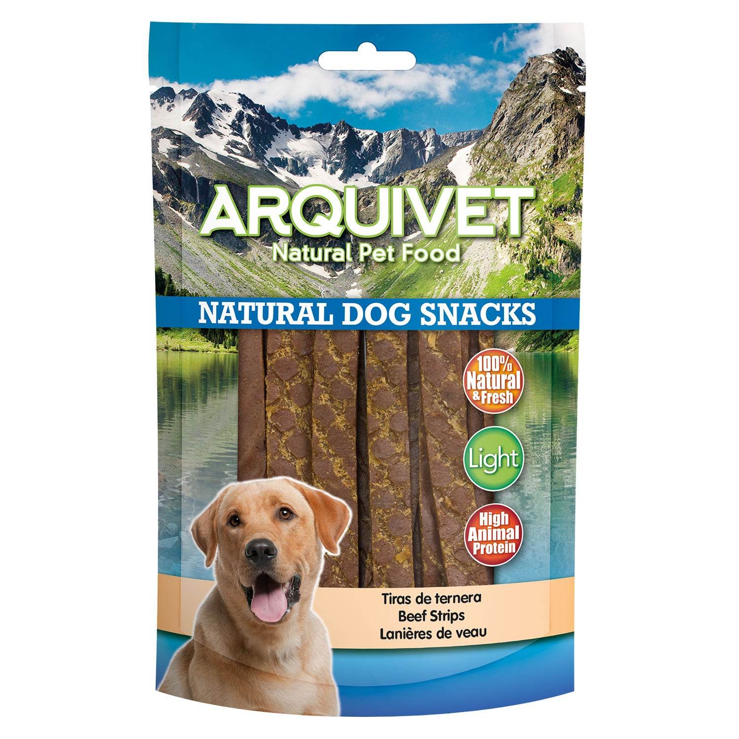 arquivet-friandise-chien-lamelles-boeuf-100-g-light image 1