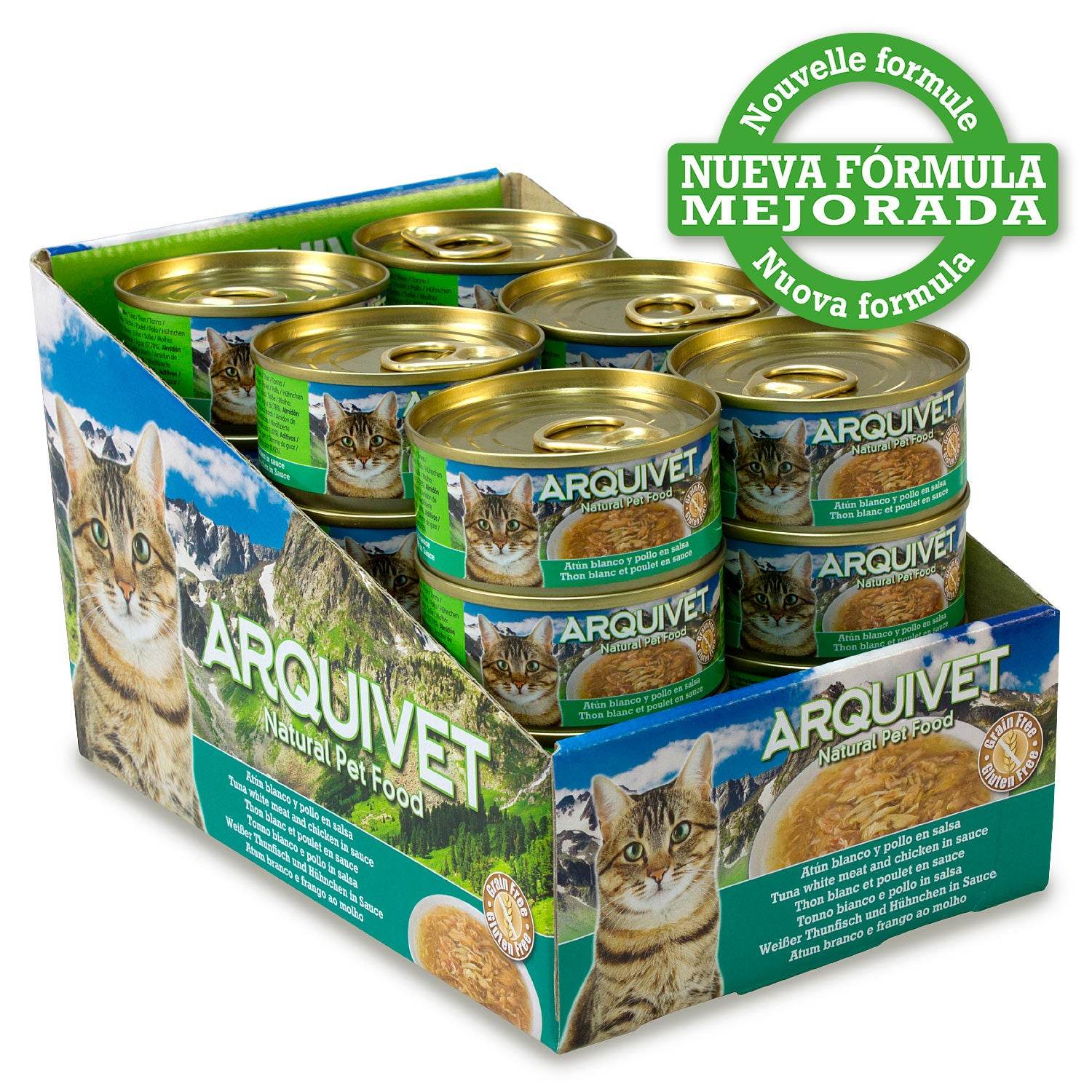 arquivet-p-t-e-chat-thon-poulet-sauce-80-g image 3