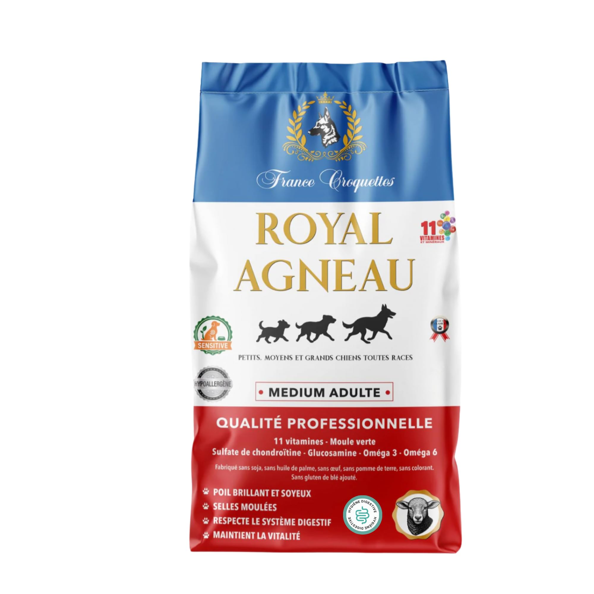 france-croquettes-royal-agneau-croquettes-chien-adulte-agneau-12-kg-hypoallerg-n image 1