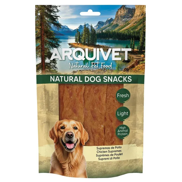arquivet-supr-mes-poulet-friandise-chien-100-g image 1