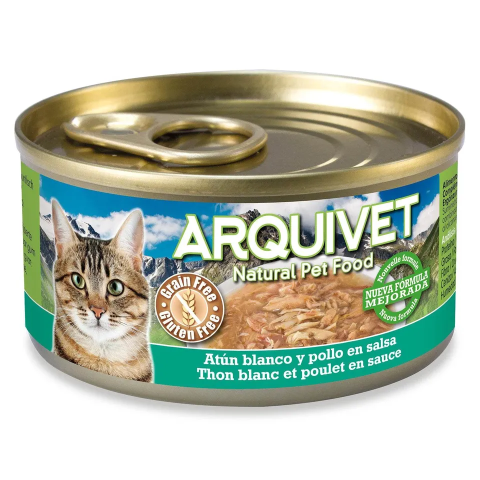 arquivet-p-t-e-chat-thon-poulet-sauce-80-g image 1