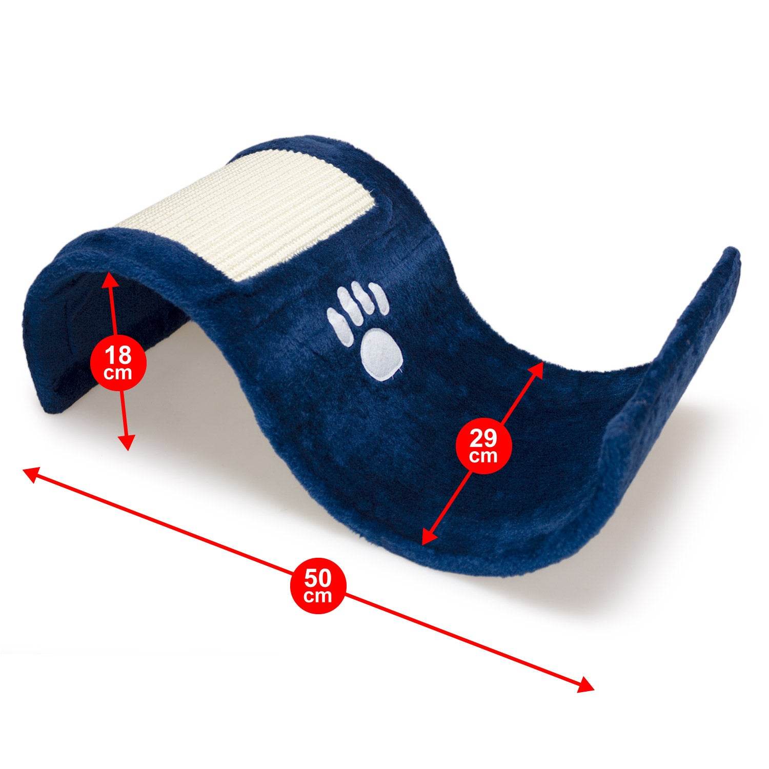 arquivet-griffoir-chat-vague-bleu-50x29x18-cm-sisal image 5
