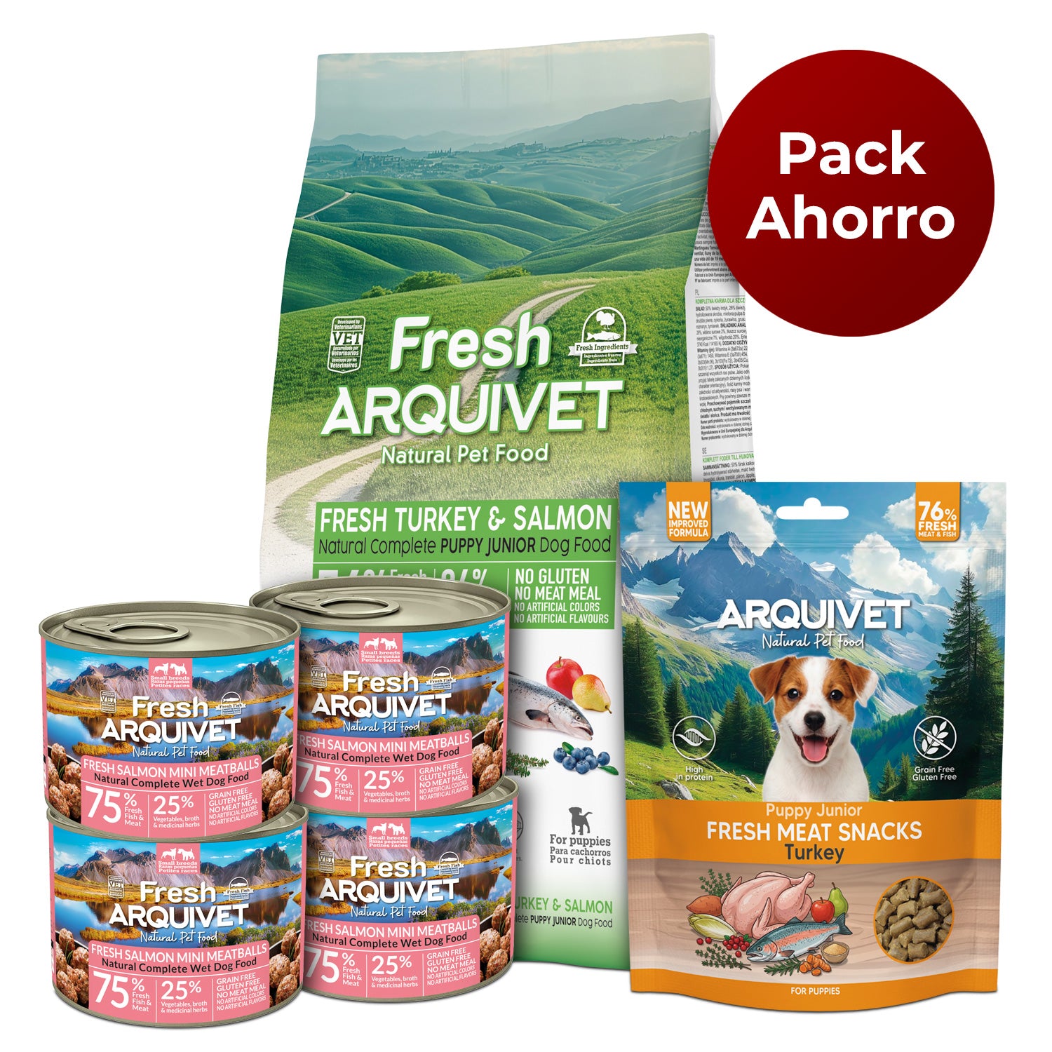 arquivet-original-puppy-energy-croquettes-chiot-10-kg-dinde image 1