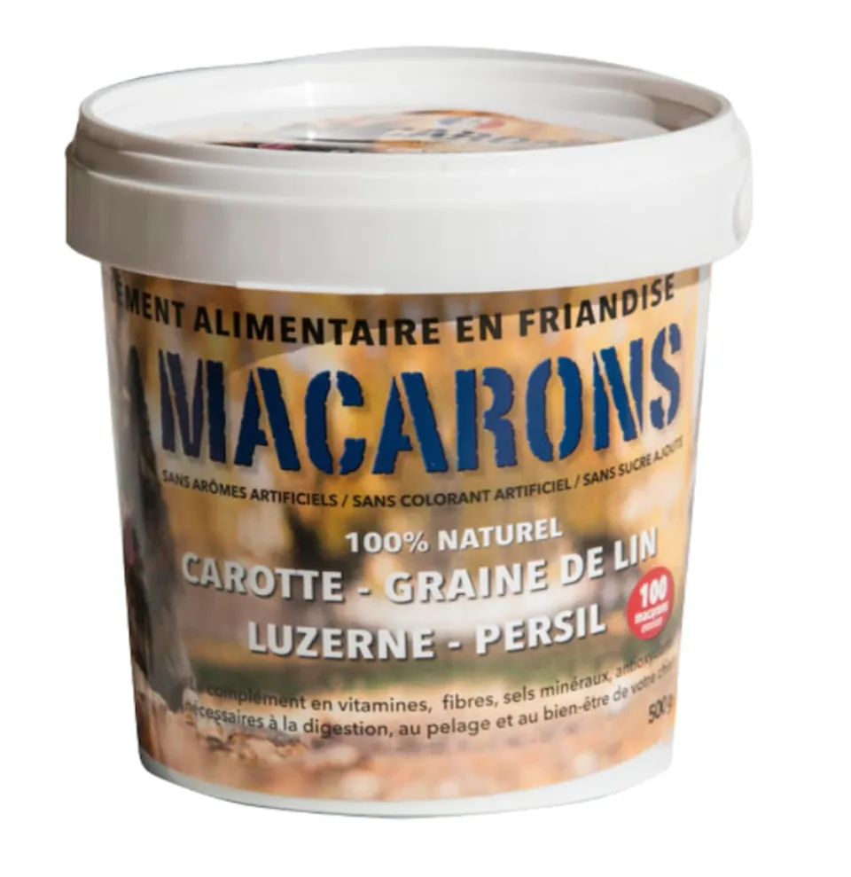 france-croquettes-friandises-carotte-lin-friandise-chien-pot-500g image 1