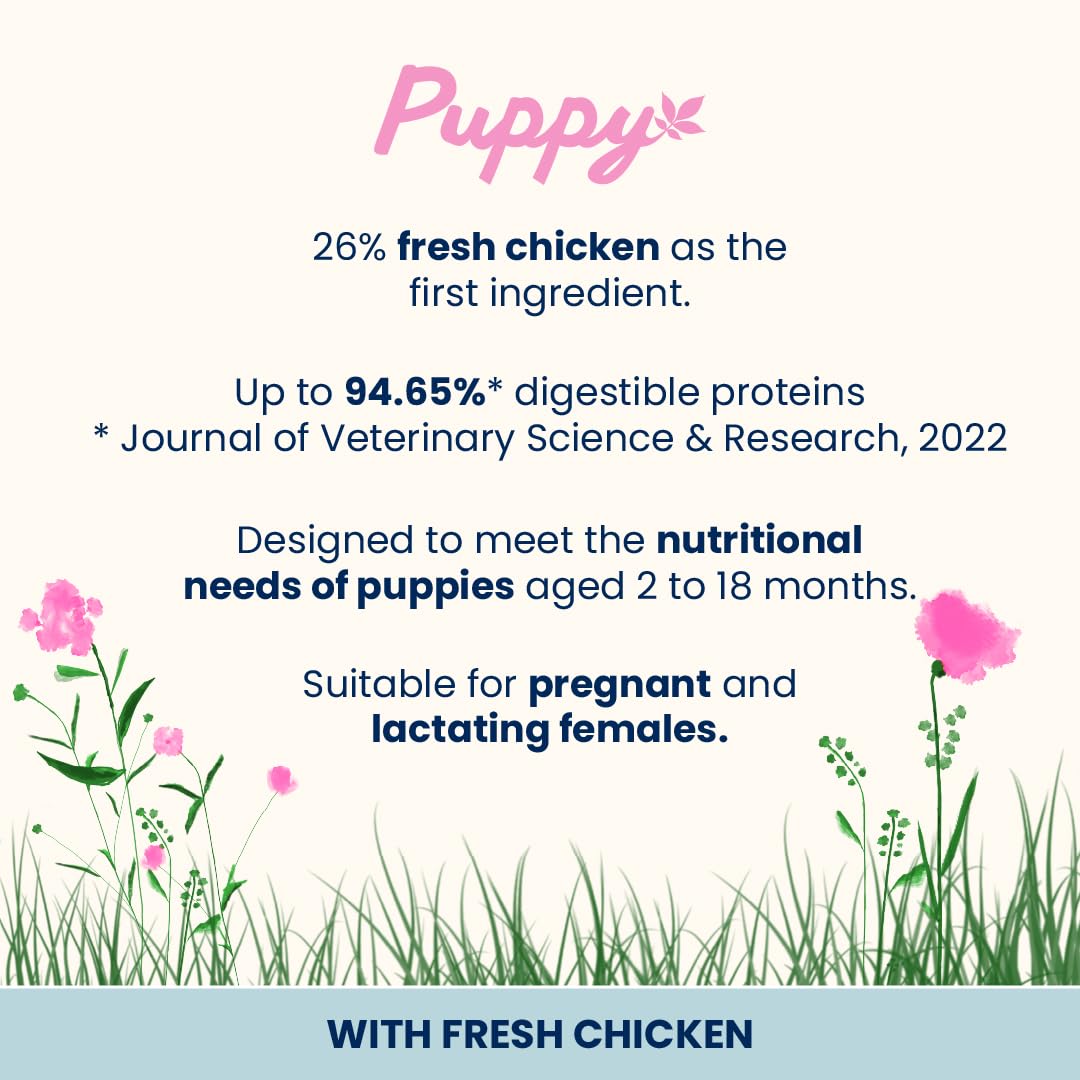 almo-nature-holistic-puppy-m-poulet-croquettes-chiot-12kg image 2