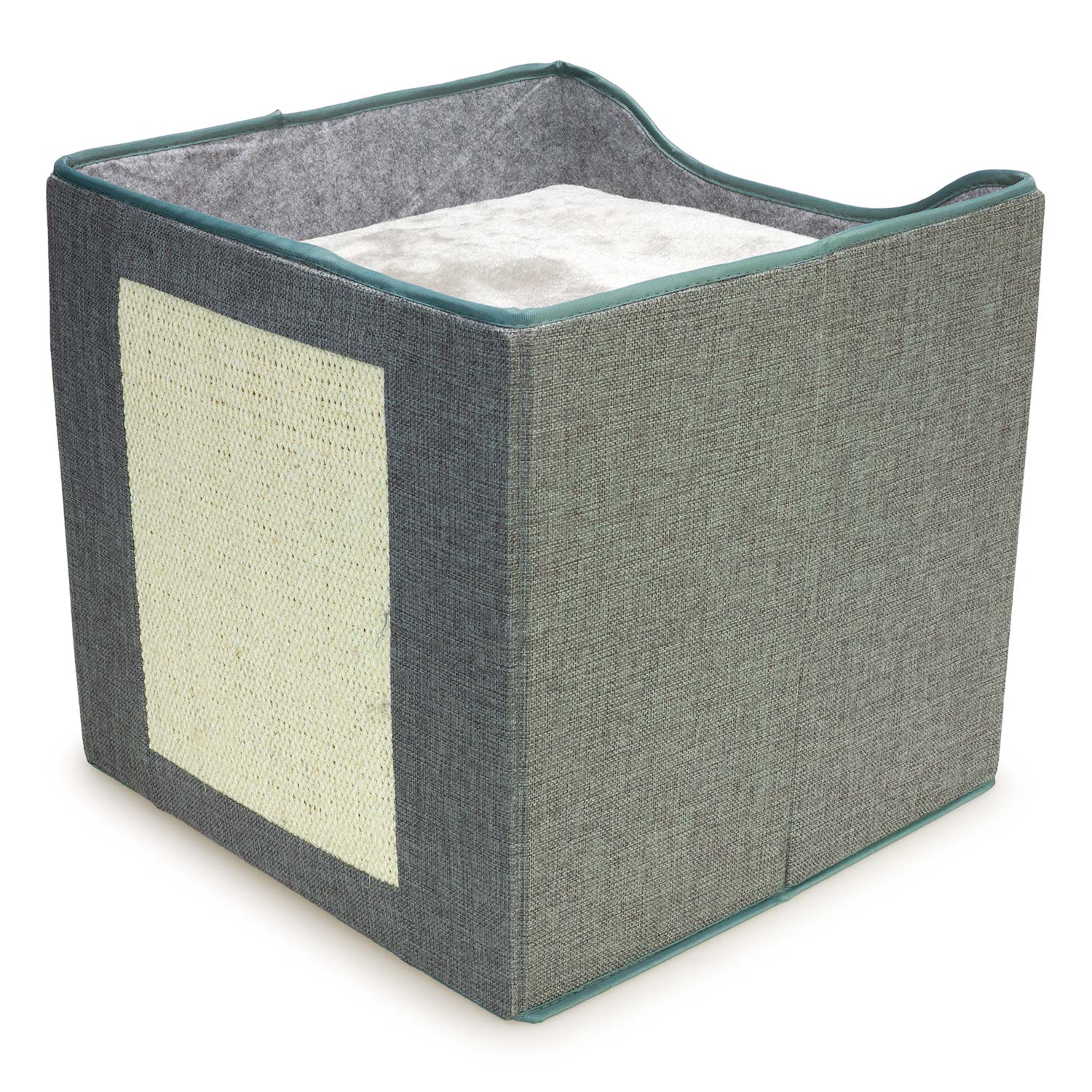 arquivet-yakson-grotte-griffoir-chat-gris-39x39x38-cm image 3