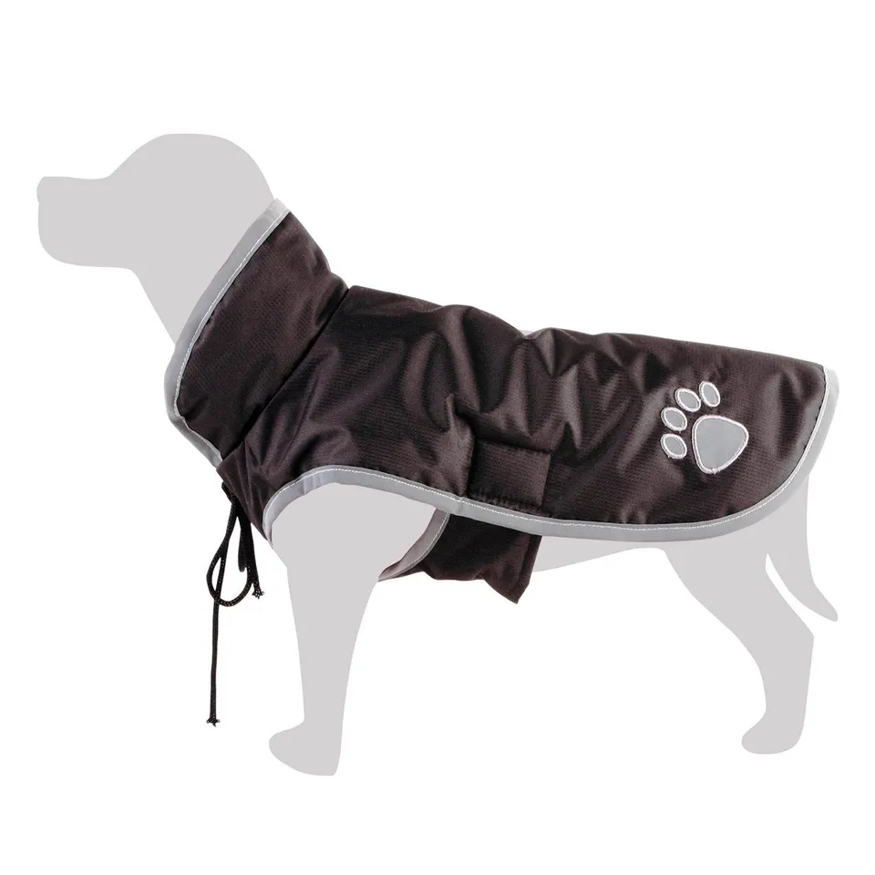 arquivet-manteau-pluie-noir-chien-l-35-cm-pattes image 1