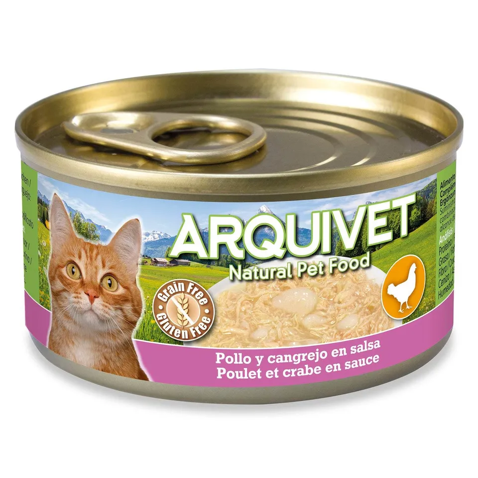 arquivet-poulet-crabe-minc-s-chat-sauce-80-gr image 1