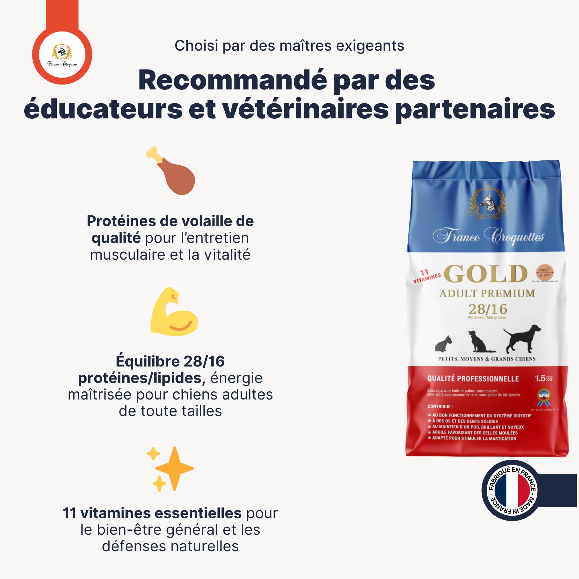 france-croquettes-gold-premium-28-16-croquettes-chien-adulte image 2