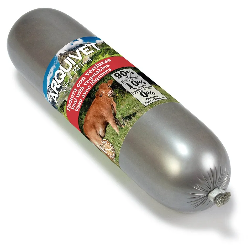 arquivet-saucisse-b-uf-l-gumes-chien-500-g-sans-c-r-ales image 1