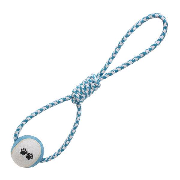 arquivet-jouet-chien-corde-coton-balle-tennis-42-cm image 1