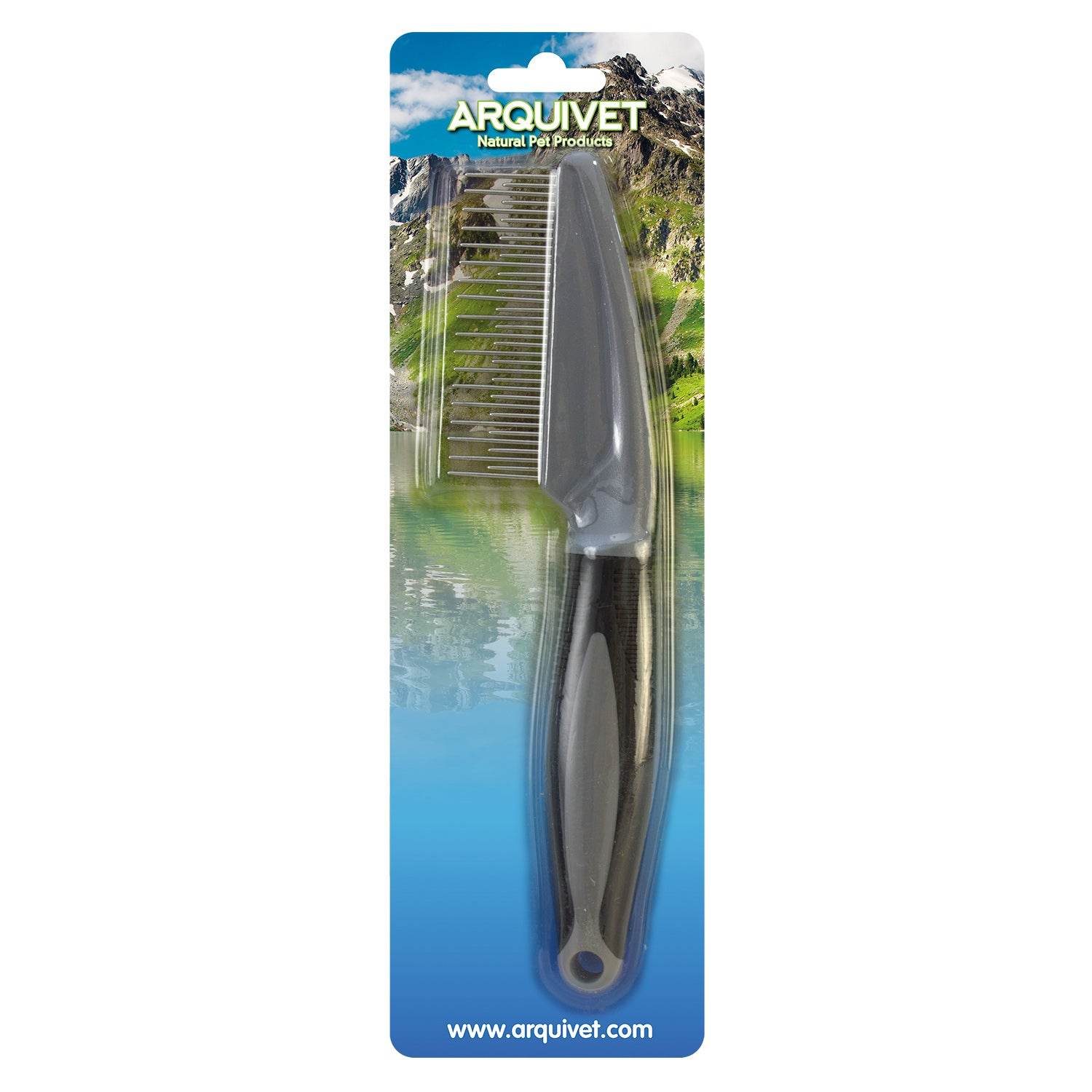 arquivet-peigne-dents-combin-es-chien-chat-21-cm image 2
