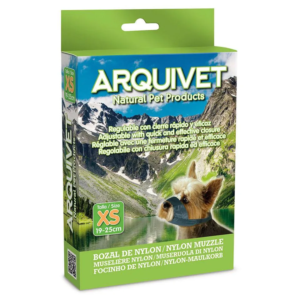 arquivet-museli-re-nylon-chien-ducation-taille-m-33-39-cm image 1