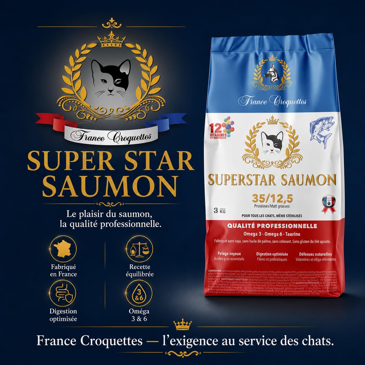 france-croquettes-super-star-saumon-friandises-chat-3-kg image 7
