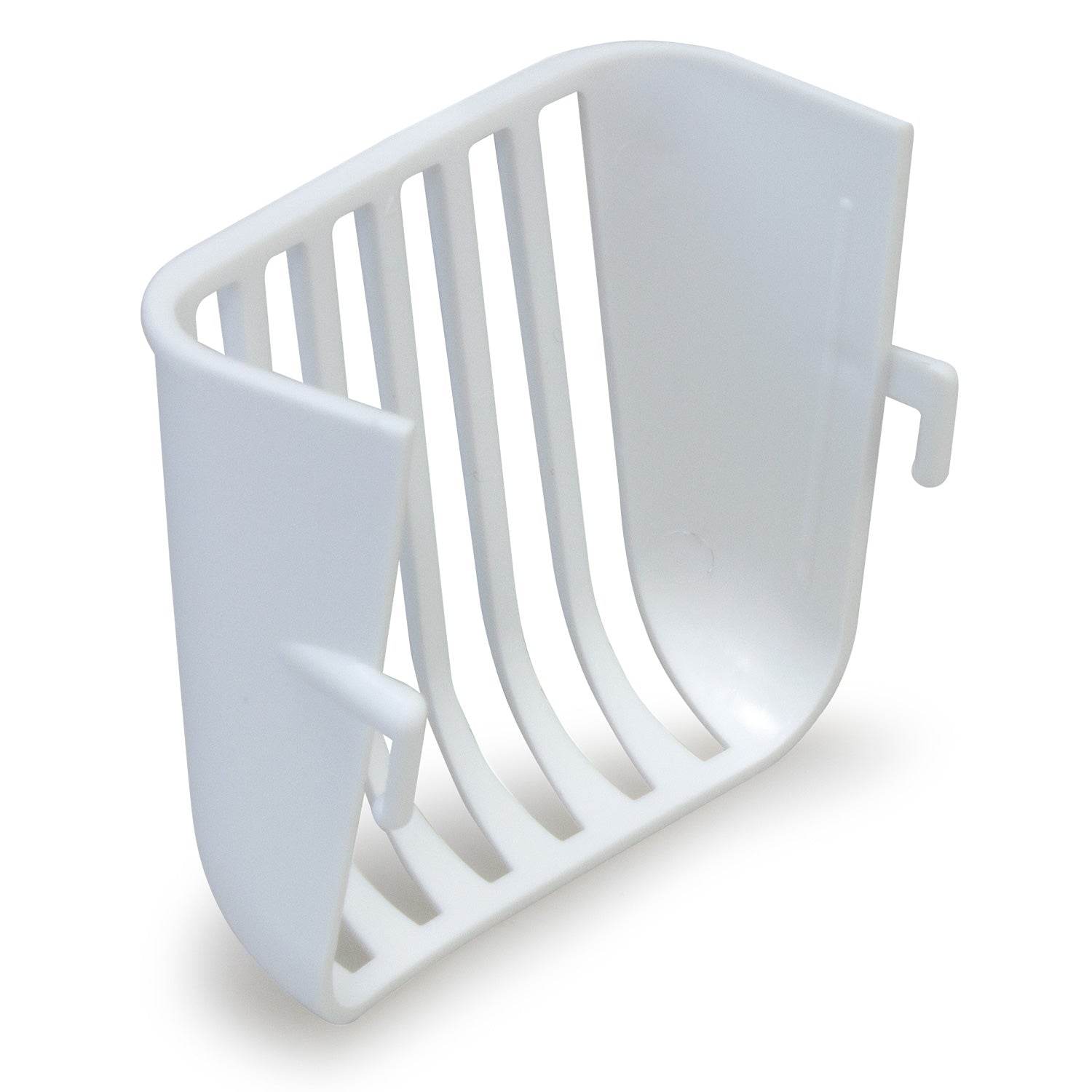 arquivet-mangeoire-nid-oiseaux-plastique-blanc-8-5-cm image 1