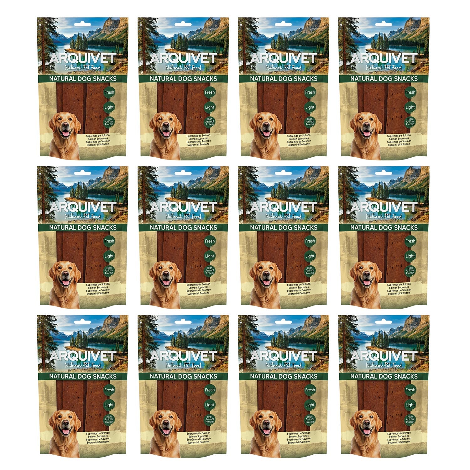 arquivet-supr-mes-saumon-snack-chien-100-g-prot-ines image 3